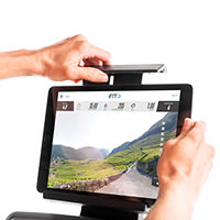 Integrated Tablet Holder with DeVice Grip™ Design